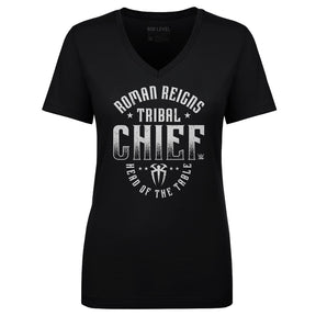 Roman Reigns Women's V-Neck T-Shirt | 500 LEVEL
