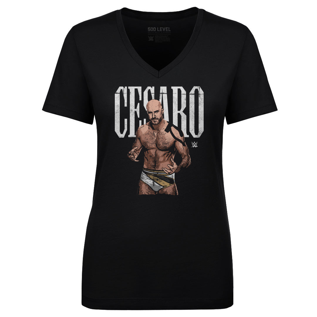 Cesaro Women&#39;s V-Neck T-Shirt | 500 LEVEL