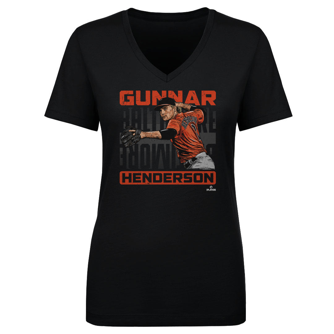 Gunnar Henderson Women's V-Neck T-Shirt | 500 LEVEL