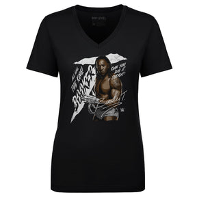 Booker T Women's V-Neck T-Shirt | 500 LEVEL