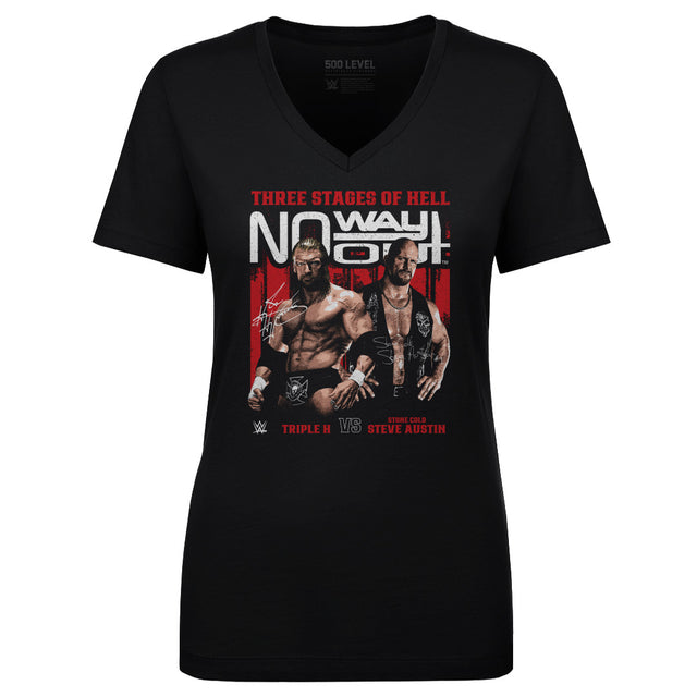 Triple H Women's V-Neck T-Shirt | 500 LEVEL