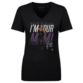 Rhea Ripley Women's V-Neck T-Shirt | 500 LEVEL