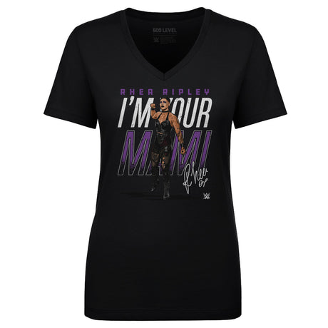 Rhea Ripley Women's V-Neck T-Shirt | 500 LEVEL