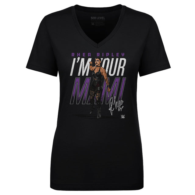 Rhea Ripley Women's V-Neck T-Shirt | 500 LEVEL