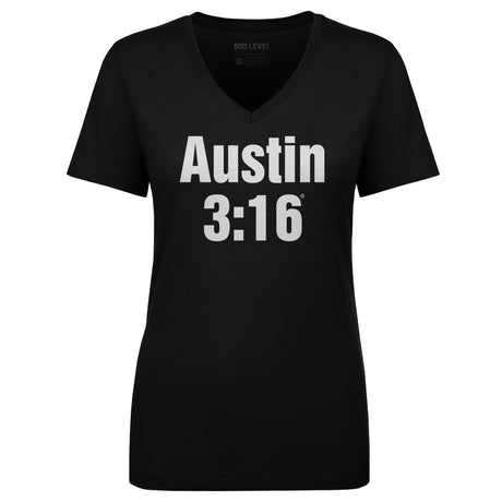 Stone Cold Steve Austin Women's V-Neck T-Shirt | 500 LEVEL
