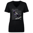 Justin Jefferson Women's V-Neck T-Shirt | 500 LEVEL