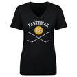 David Pastrnak Women's V-Neck T-Shirt | 500 LEVEL