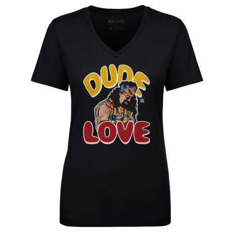 Dude Love Women's V-Neck T-Shirt | 500 LEVEL