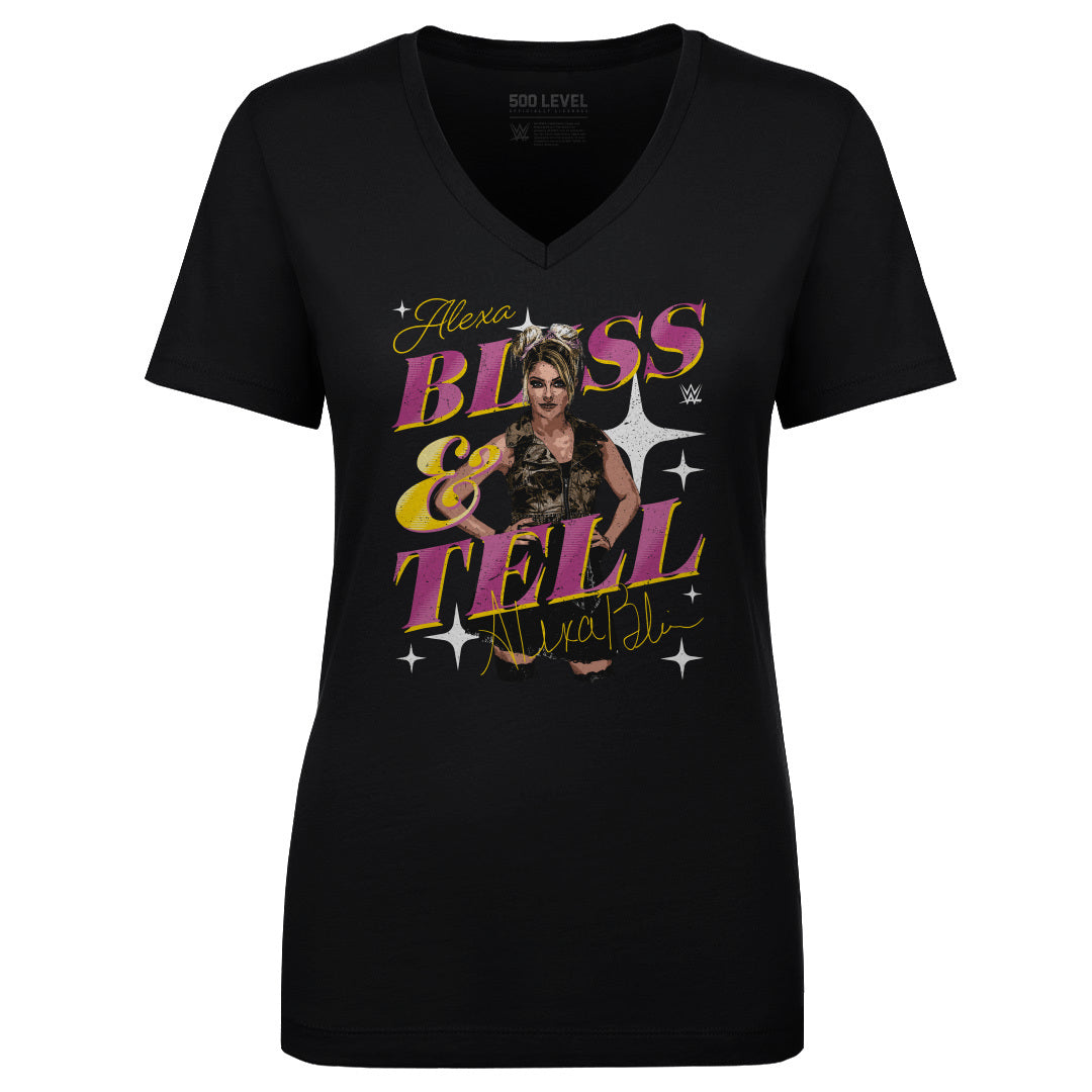 Alexa Bliss Women's V-Neck T-Shirt | 500 LEVEL