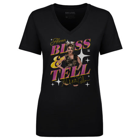 Alexa Bliss Women's V-Neck T-Shirt | 500 LEVEL