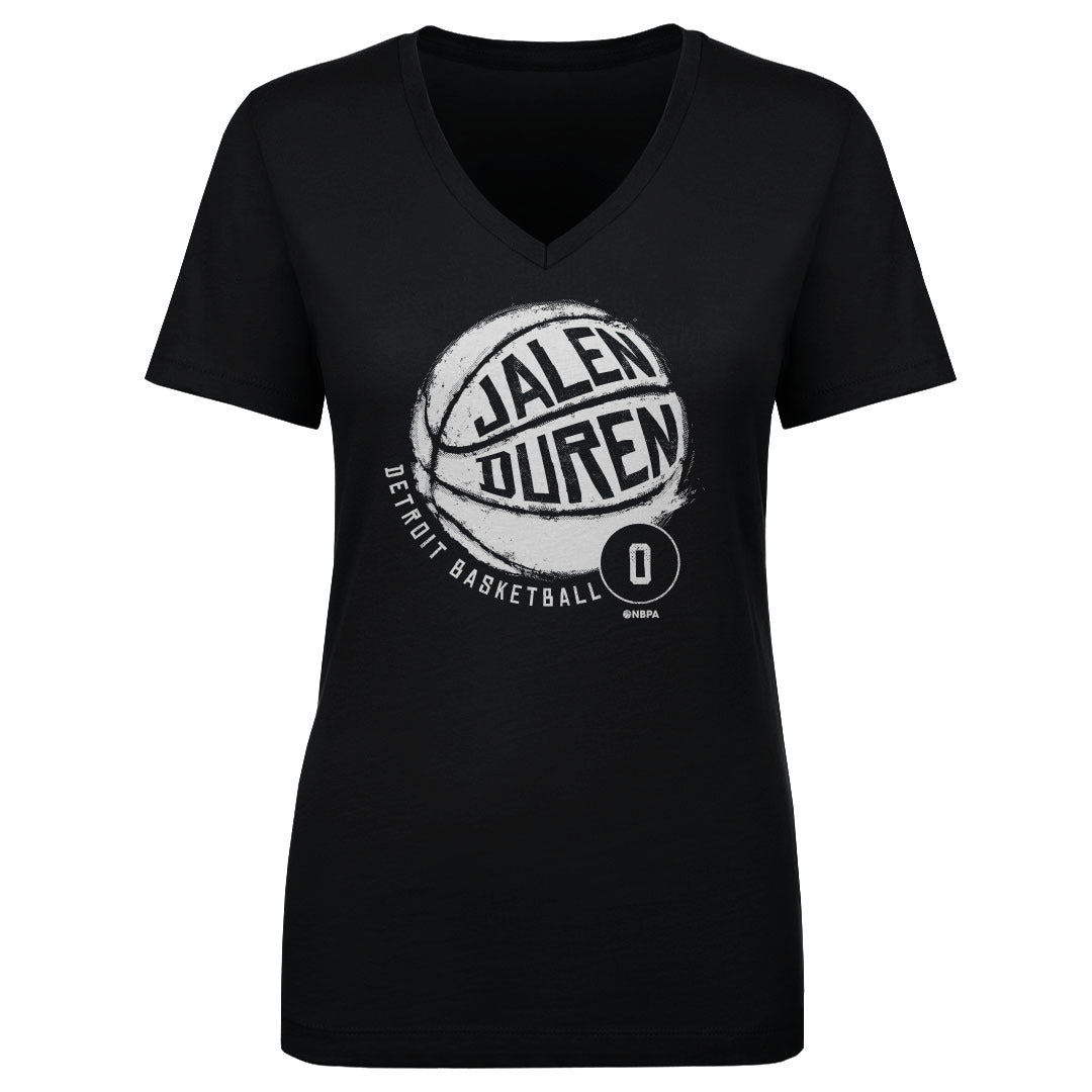 Jalen Duren Women's V-Neck T-Shirt | 500 LEVEL