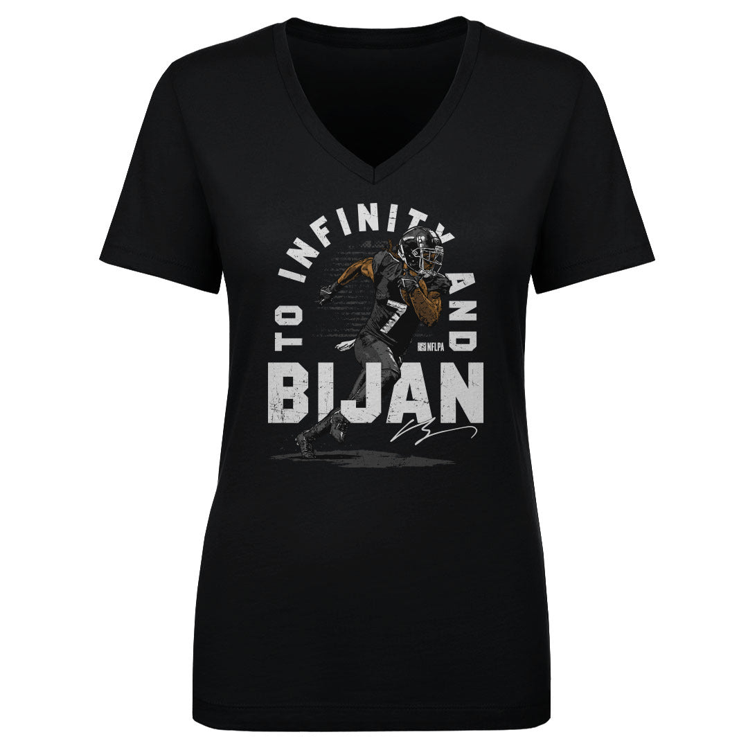 Bijan Robinson Women&#39;s V-Neck T-Shirt | 500 LEVEL