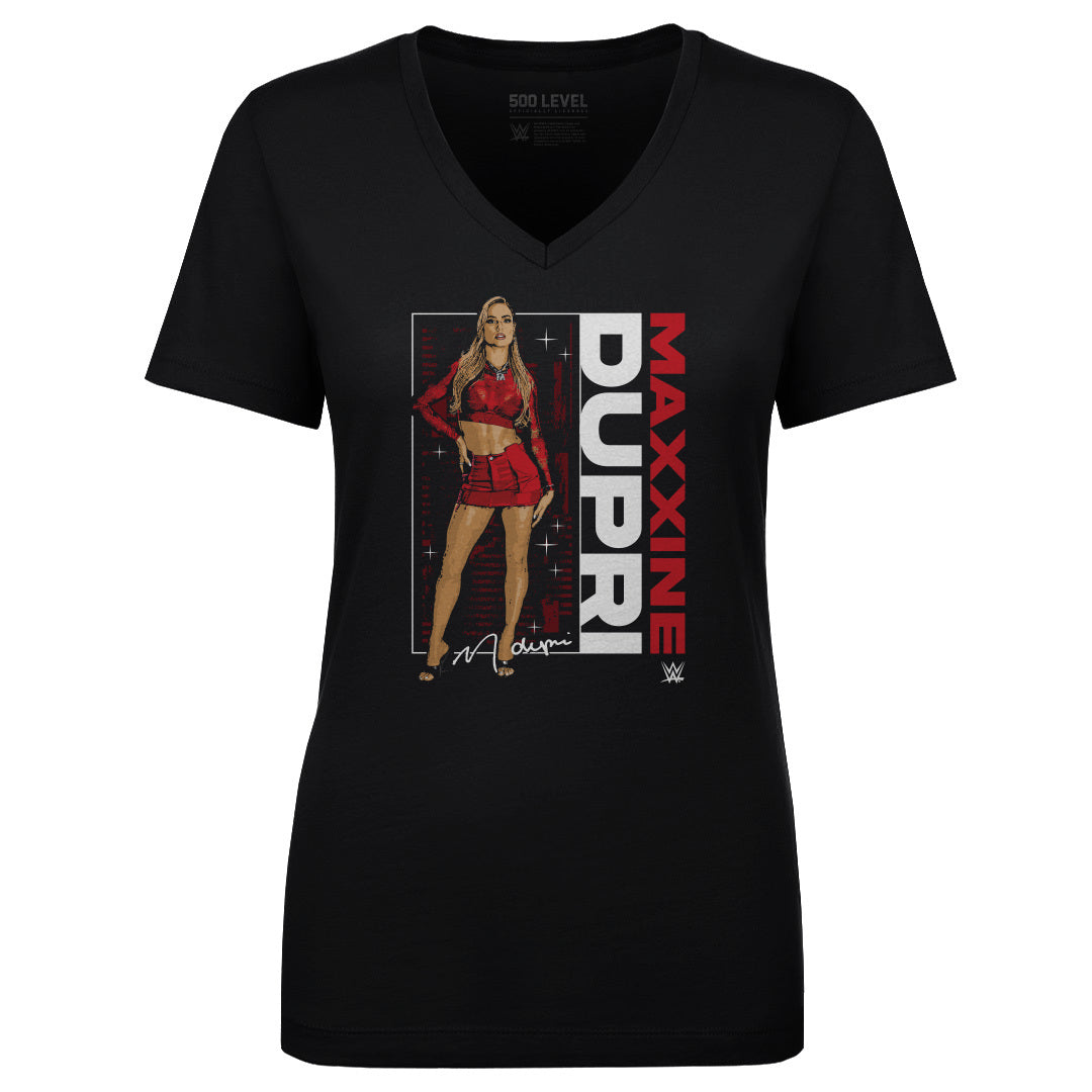 Maxxine Dupri Women's V-Neck T-Shirt | 500 LEVEL
