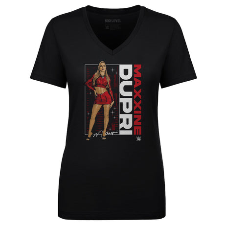 Maxxine Dupri Women's V-Neck T-Shirt | 500 LEVEL