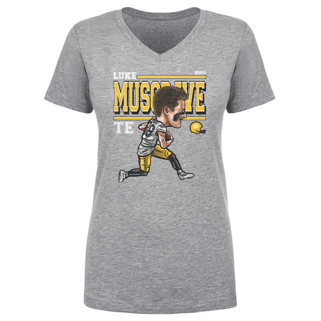 Luke Musgrave Women's V-Neck T-Shirt | 500 LEVEL
