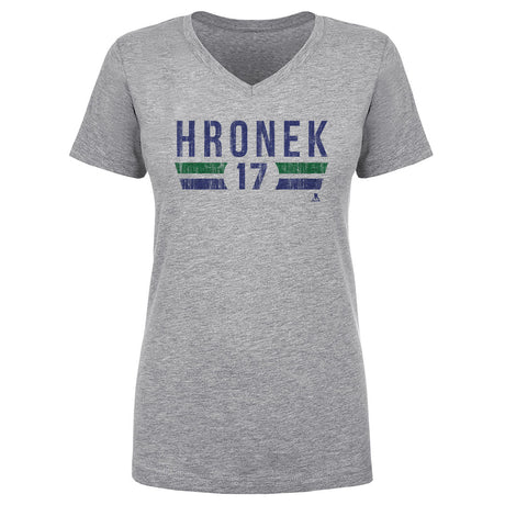 Filip Hronek Women's V-Neck T-Shirt | 500 LEVEL