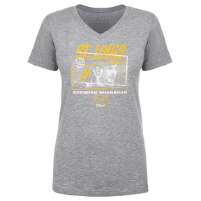 Brendan Shanahan Women's V-Neck T-Shirt | 500 LEVEL
