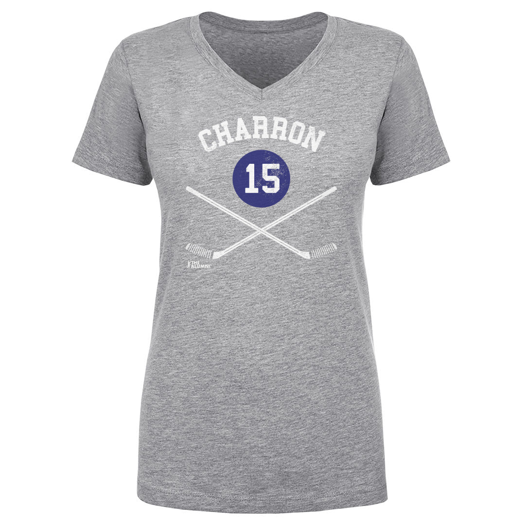 Guy Charron Women&#39;s V-Neck T-Shirt | 500 LEVEL