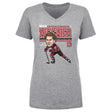 Nico Hischier Women's V-Neck T-Shirt | 500 LEVEL