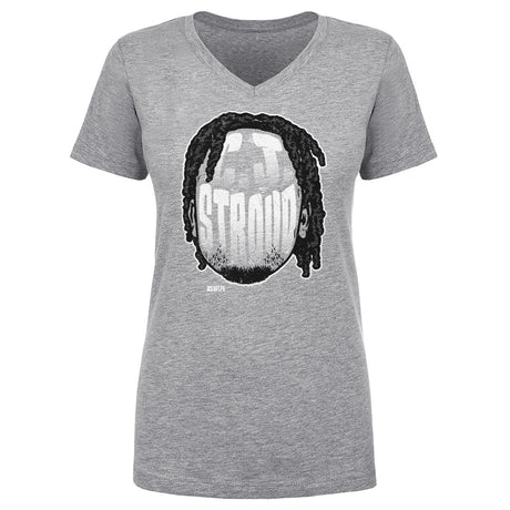 C.J. Stroud Women's V-Neck T-Shirt | 500 LEVEL