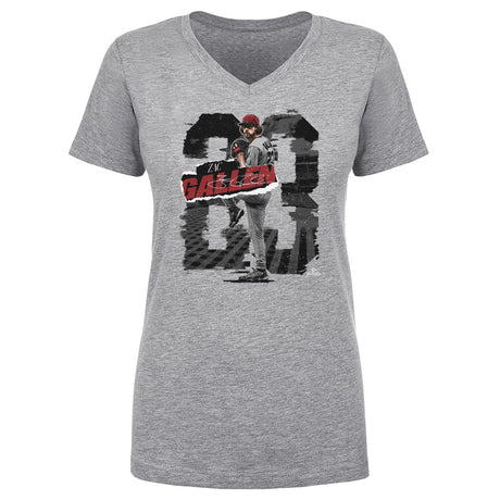 Zac Gallen Women's V-Neck T-Shirt | 500 LEVEL