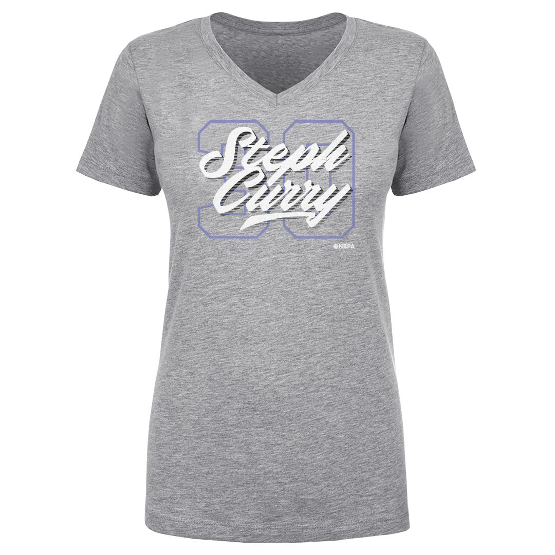 Steph Curry Women's V-Neck T-Shirt | 500 LEVEL