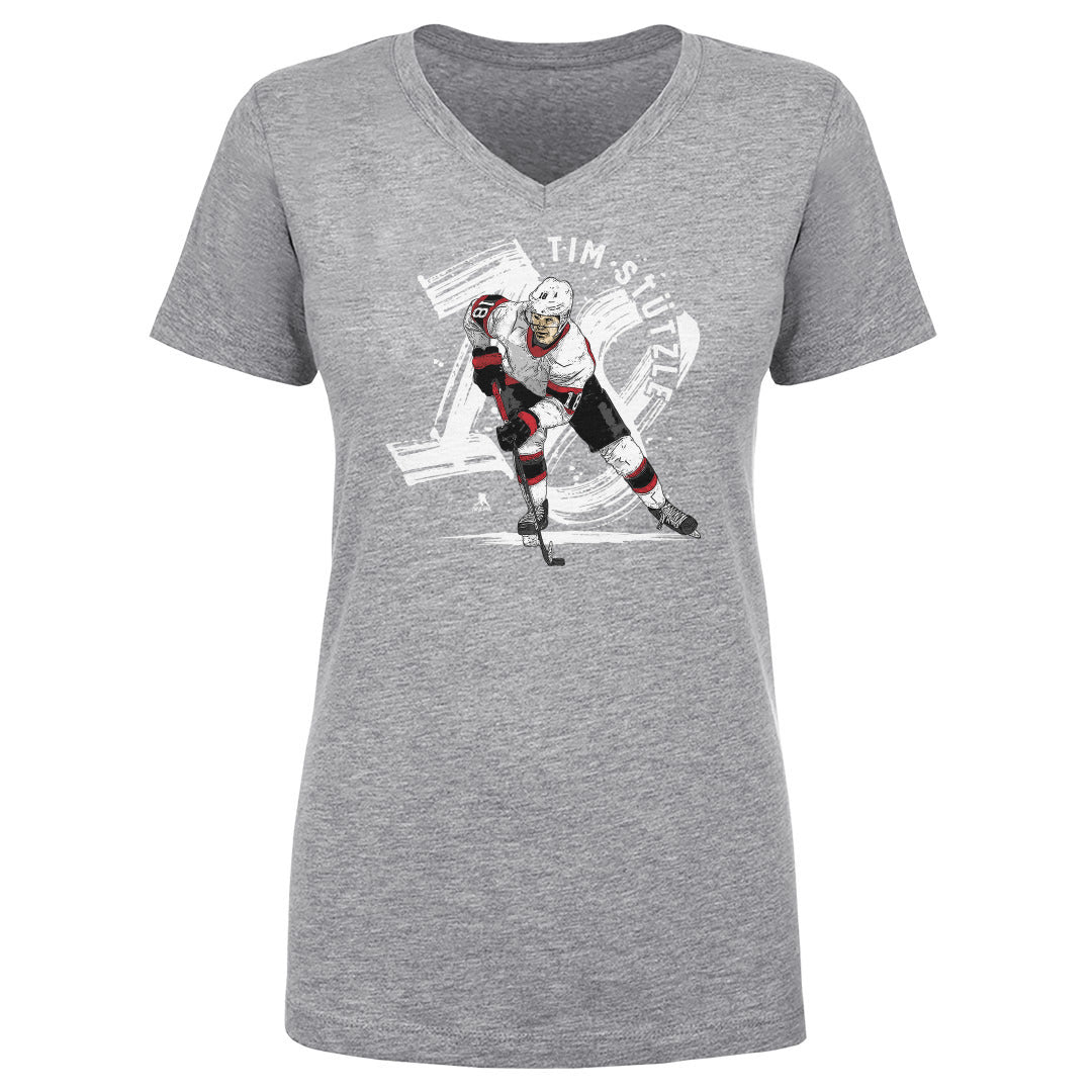 Tim Stutzle Women's V-Neck T-Shirt | 500 LEVEL