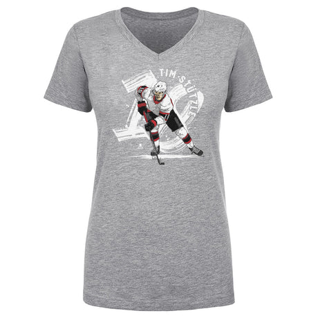 Tim Stutzle Women's V-Neck T-Shirt | 500 LEVEL