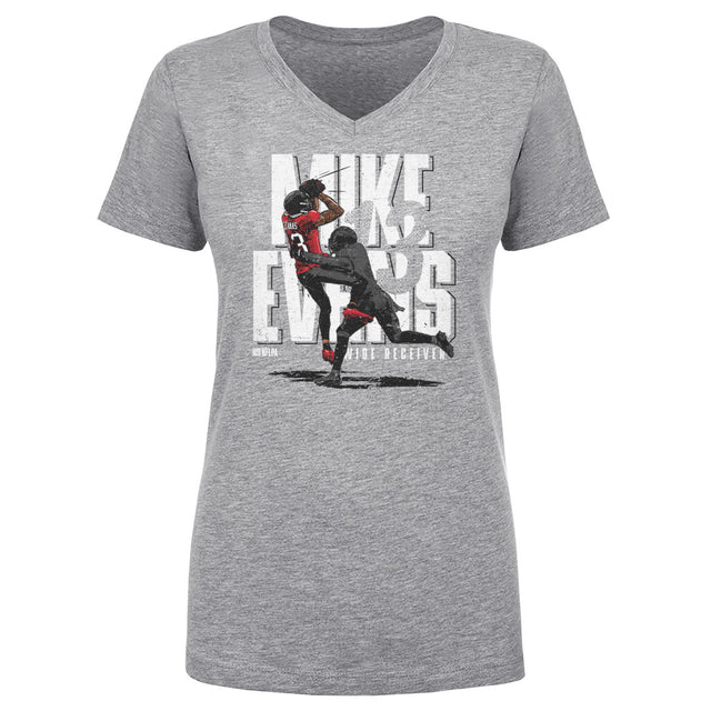 Mike Evans Women's V-Neck T-Shirt | 500 LEVEL
