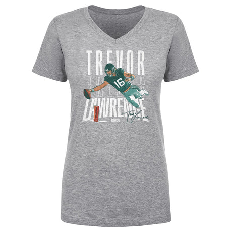 Trevor Lawrence Women's V-Neck T-Shirt | 500 LEVEL
