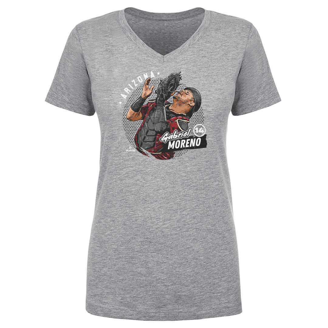 Gabriel Moreno Women's V-Neck T-Shirt | 500 LEVEL