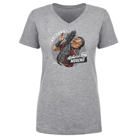 Gabriel Moreno Women's V-Neck T-Shirt | 500 LEVEL