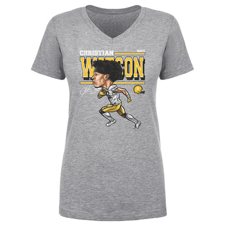 Christian Watson Women's V-Neck T-Shirt | 500 LEVEL