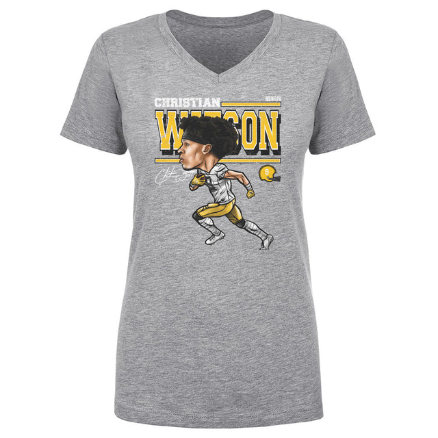 Christian Watson Women's V-Neck T-Shirt | 500 LEVEL