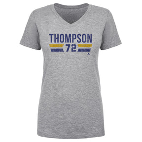 Tage Thompson Women's V-Neck T-Shirt | 500 LEVEL