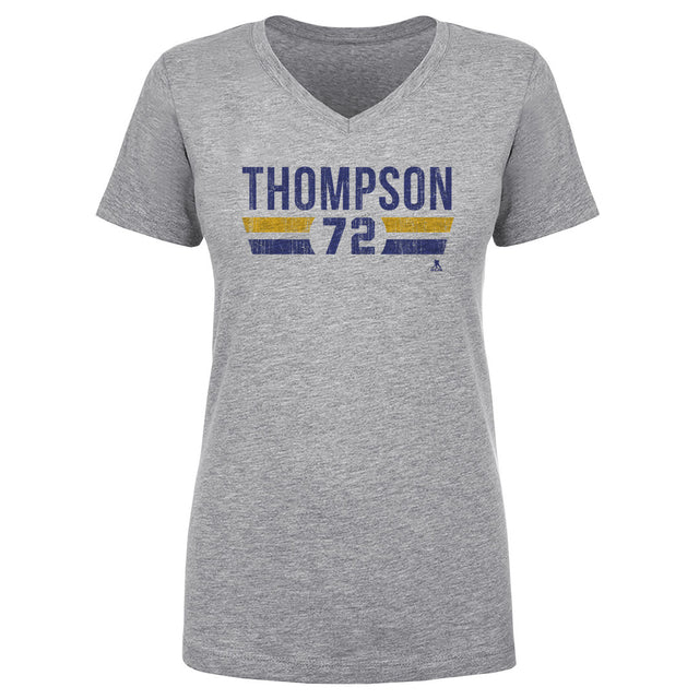 Tage Thompson Women's V-Neck T-Shirt | 500 LEVEL