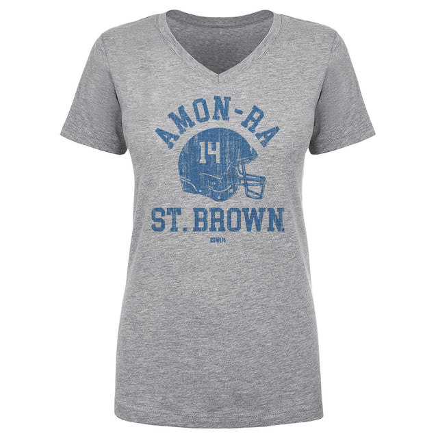 Amon-Ra St. Brown Women's V-Neck T-Shirt | 500 LEVEL