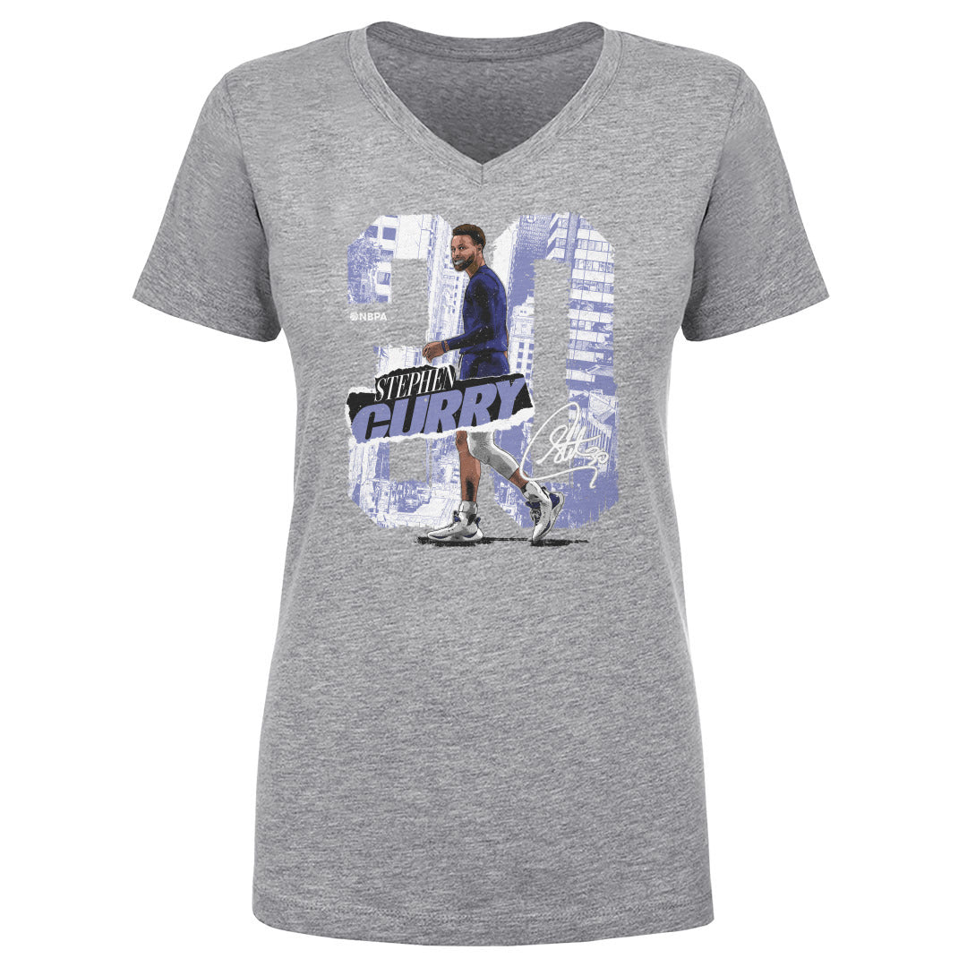 Steph Curry Women's V-Neck T-Shirt | 500 LEVEL