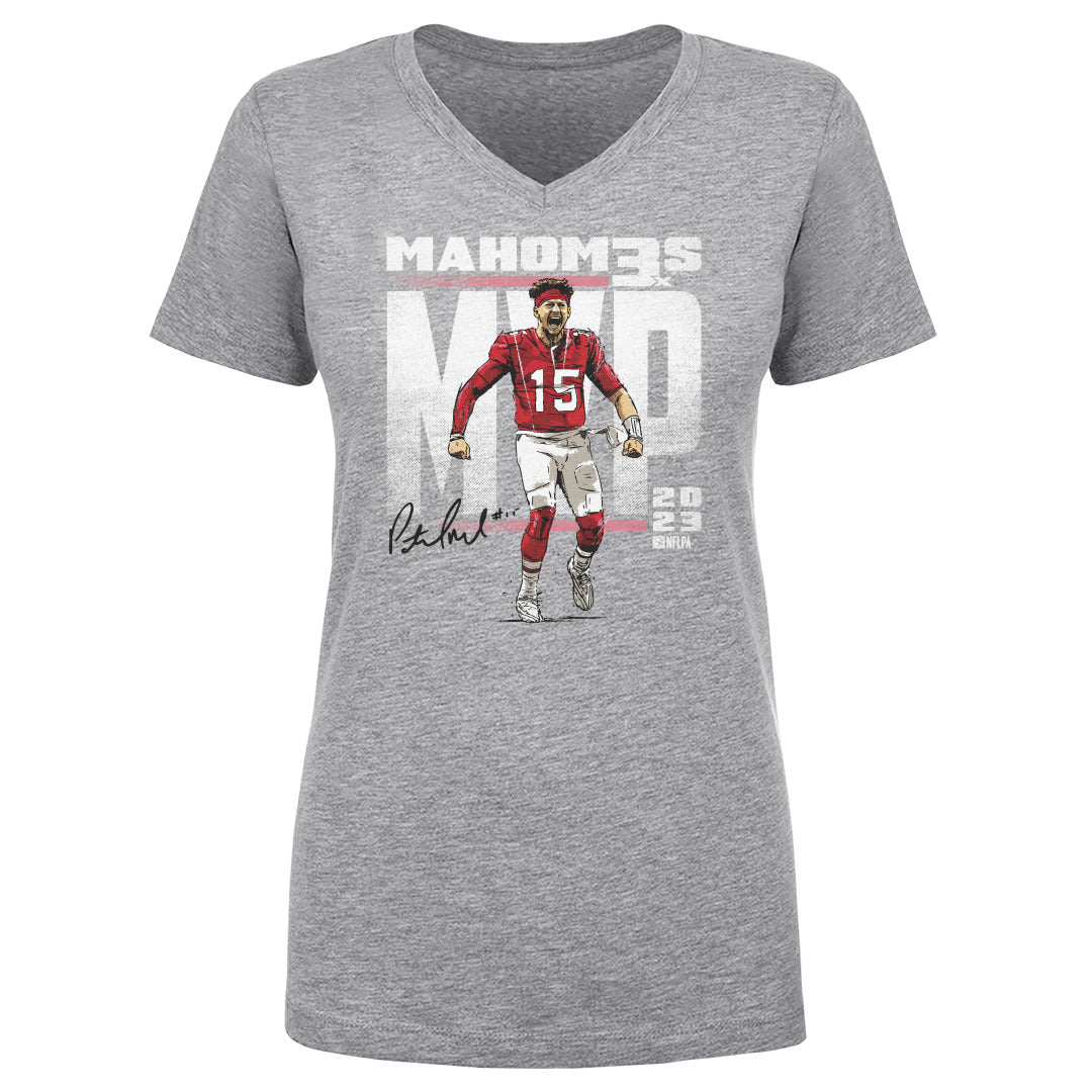 Patrick Mahomes Women's V-Neck T-Shirt | 500 LEVEL