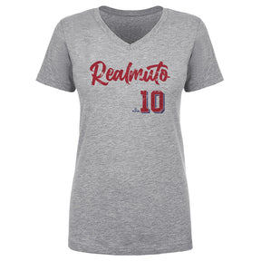 J.T. Realmuto Women's V-Neck T-Shirt | 500 LEVEL