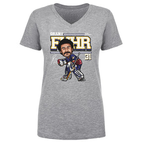 Grant Fuhr Women's V-Neck T-Shirt | 500 LEVEL