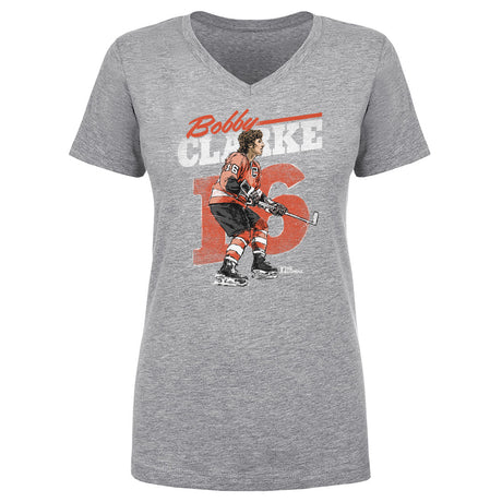 Bobby Clarke Women's V-Neck T-Shirt | 500 LEVEL