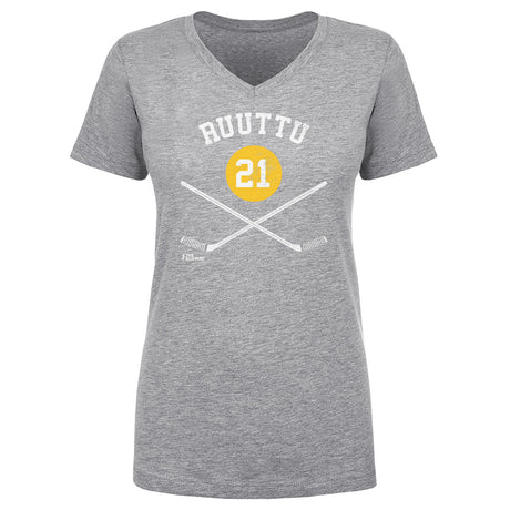 Christian Ruuttu Women's V-Neck T-Shirt | 500 LEVEL