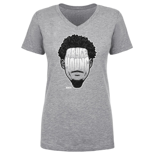 Bryce Young Women's V-Neck T-Shirt | 500 LEVEL