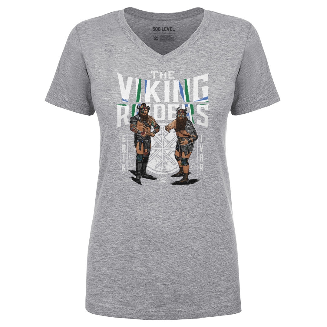 The Viking Raiders Women's V-Neck T-Shirt | 500 LEVEL