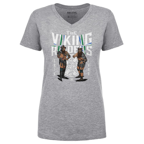 The Viking Raiders Women's V-Neck T-Shirt | 500 LEVEL