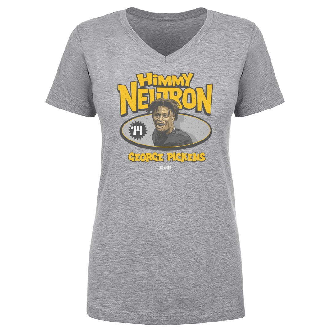 George Pickens Women&#39;s V-Neck T-Shirt | 500 LEVEL