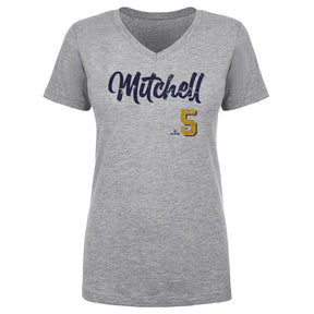 Garrett Mitchell Women's V-Neck T-Shirt | 500 LEVEL