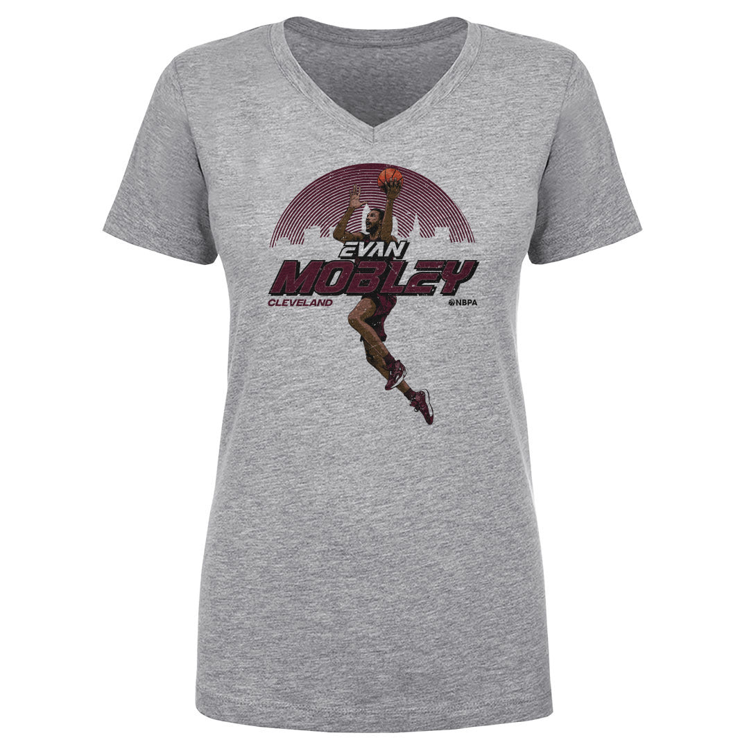 Evan Mobley Women's V-Neck T-Shirt | 500 LEVEL