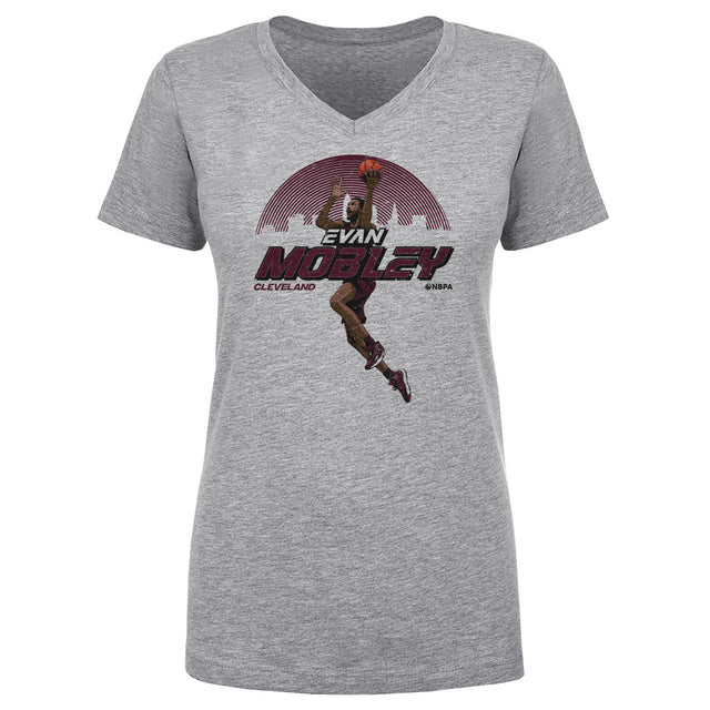 Evan Mobley Women's V-Neck T-Shirt | 500 LEVEL